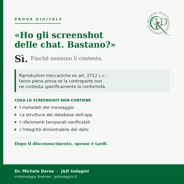 PROVA DIGITALE